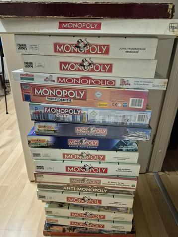 Monopoly verzameling beschikbaar voor biedingen
