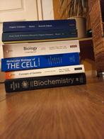Studieboeken biologie, apart of als bundel, Boeken, Gelezen, Beta, Ophalen of Verzenden, WO