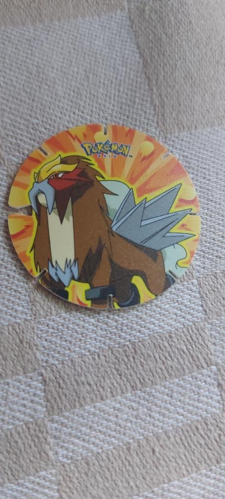 flippo pokemon chiki balls zeldzaam Entei, Verzamelen, Flippo's, Losse flippo's, Ophalen of Verzenden