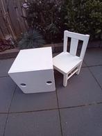Kinderstoeltje +kubustafeltje, Kinderen en Baby's, Ophalen, Gebruikt, Stoel