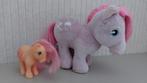 Vintage Hasbro Softies, My Little Pony pluche, Ophalen of Verzenden, Gebruikt