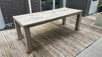 Tuintafel steigerhout, Ophalen, Gebruikt, Rechthoekig, Hout