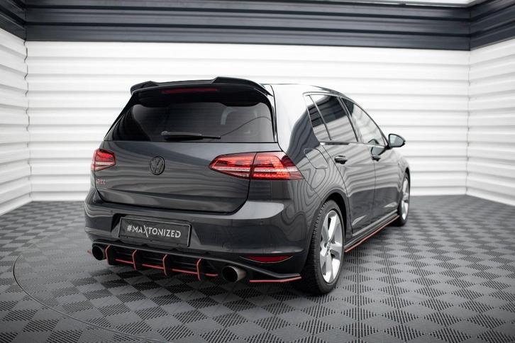 Maxton Design Spoiler Cap 3D Volkswagen Golf R / GTI Mk7, Auto diversen, Tuning en Styling, Ophalen of Verzenden
