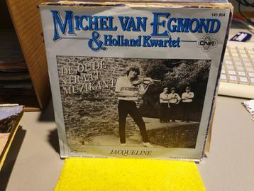 Michel Van Egmond - De oude straat muzikant (f6) beschikbaar voor biedingen