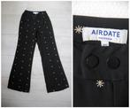 Airdate - NIEUW / prachtige broek / zwart sterren / maat XS, Kleding | Dames, Nieuw, Lang, Maat 34 (XS) of kleiner, Airdate