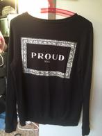 Zwart wit ZARA trui sweatshirt sweater Proud soul maat S, Nieuw, Ophalen of Verzenden, Maat 36 (S), Zara