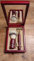 Luxe Scheerset in Houten Kist, Ophalen of Verzenden, Zo goed als nieuw, Overige typen