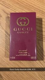 Gucci Guilty Absolute 50ML, Zo goed als nieuw, Verzenden