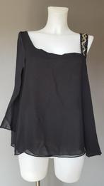 blouse/top Orna Farho - NIEUW! - kralen/versiering - 40/42, Zwart, Maat 42/44 (L), Nieuw, Ophalen of Verzenden