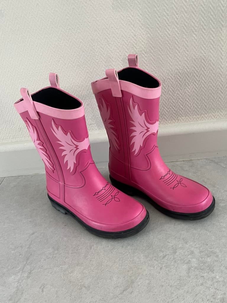 Cowboy/regen laarsjes roze maat 30,5, Kinderen en Baby's, Ophalen of Verzenden, Zo goed als nieuw, Meisje, Laarzen