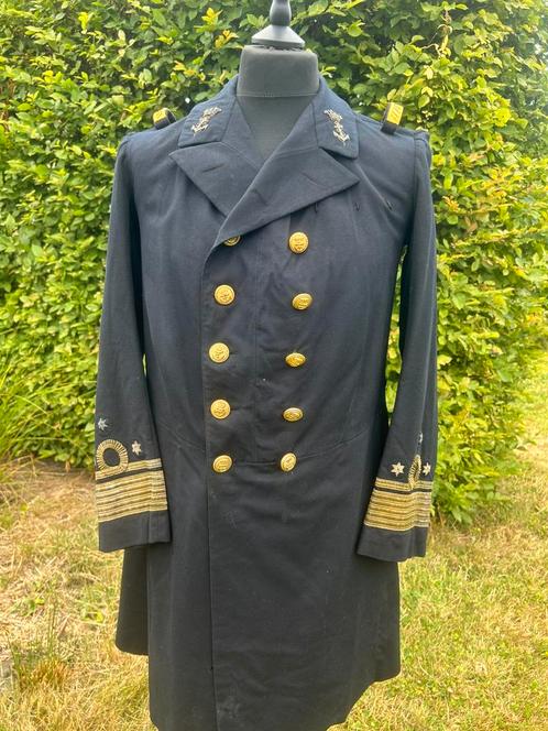 Lange jas koninklijke marine, Verzamelen, Militaria | Tweede Wereldoorlog, Marine, Kleding of Schoenen, Nederland, Ophalen of Verzenden