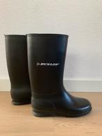 Zwarte Dunlop laatzen, maat 34. Zo goed als nieuw!, Jongen of Meisje, Ophalen of Verzenden, Dunlop, Laarzen