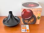 Le Creuset tajine, 27 cm, zwart, nieuw in doos, Ophalen of Verzenden, Nieuw, Gietijzer, Overige typen