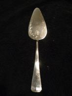 verzilverde taart schep met graveerwerk van gero 90 G-Z, Antiek en Kunst, Ophalen of Verzenden