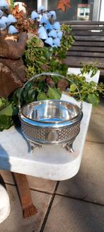 Zilveren bonbonniere of mandje van Strübe&Sohn, Antiek en Kunst, Ophalen of Verzenden, Zilver