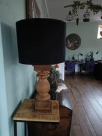 Balluster lamp, Huis en Inrichting, Lampen | Tafellampen, Ophalen, Zo goed als nieuw, Hout, 50 tot 75 cm