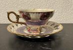 antiek schitterende kop en schotel parelmoer Fragonard, Antiek en Kunst, Ophalen of Verzenden