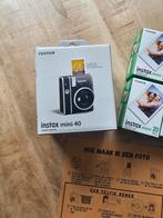 Nieuwe Instax Mini 40 + 120 instax sheets en handleiding, Ophalen of Verzenden, Nieuw, Polaroid, Fuji