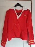 Stewardess pakjes, Carnaval, Maat 46/48 (XL) of groter, Ophalen of Verzenden, Zo goed als nieuw