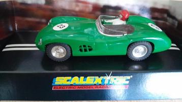 slotcar Aston Martin DBR green Scalextric beschikbaar voor biedingen