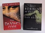 Dan Brown Thrillers - Da Vinci Code & Bernini Mysterie, Ophalen of Verzenden, Gelezen, Dan Brown, Nederland