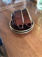 2 Apilco koffiekopjes met schotel, Huis en Inrichting, Keuken | Servies, Gebruikt, Ophalen of Verzenden, Effen, Kop(pen) en/of Schotel(s)