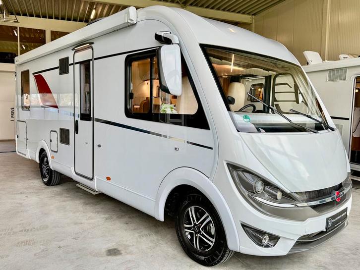 Burstner Ixeo I744 Automaat Dubbele Woonkamer, Airco, Levels, Caravans en Kamperen, Campers, Bedrijf, tot en met 4, Integraal
