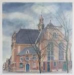 Jacques Jessurun(1918)Aquarel "Noorderkerk Amsterd " Ges Ged, Ophalen of Verzenden