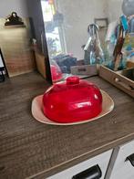 Vintage Botervloot met Rode Deksel, Ophalen of Verzenden