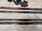 Nordic walk stokken 110 en 115 cm, Sport en Fitness, Bergsport en Wandelen, Ophalen, Zo goed als nieuw, Wandelstok
