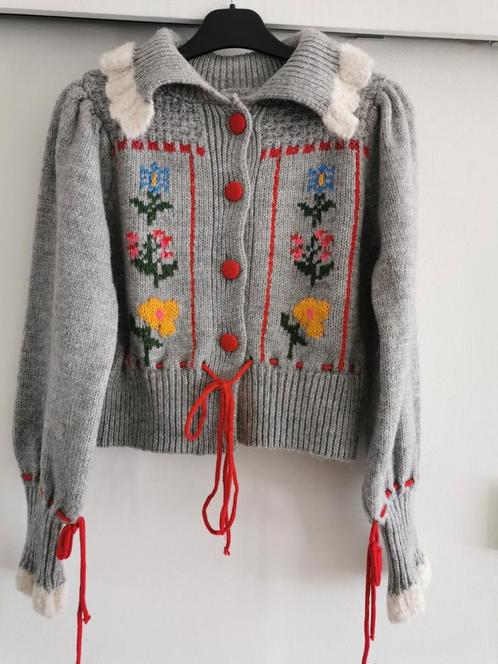 ZARA jacquard vest mt. S, Kleding | Dames, Truien en Vesten, Nieuw, Maat 36 (S), Overige kleuren, Verzenden