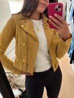 Goosecraft Leren jas suède maat S, Goosecraft, Bruin, Ophalen of Verzenden, Maat 36 (S)