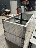 Stalen Plantenbak 200x100x40cm wit !!!OUTLET!!!, Tuin, Vierkant, Nieuw, Ophalen of Verzenden