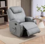 HOMCOM Elektrische Massagestoel Lichtgrijs NİEUW İN DOOS, Ophalen, Nieuw, A, A