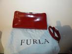 Furla vintage schouder tas rood soort knip sluiting