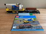 Spoorwegwagens uit set 60198 enkel gebouwd niet bespeeld, Complete set, Ophalen of Verzenden, Lego, Zo goed als nieuw