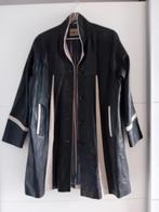 Leren jaren 70 damesjas, Kleding | Dames, Jassen | Zomer, Ophalen of Verzenden, Zo goed als nieuw, Maat 38/40 (M), Zwart