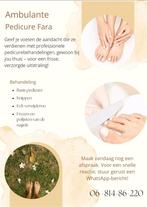Ambulante pedicure Nijmegen, alleen per WhatsApp bereikbaar