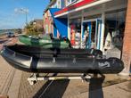 Whaly 370 zwart, Watersport en Boten, Rubberboten, Gebruikt, Benzine, Minder dan 70 pk, Overige materialen