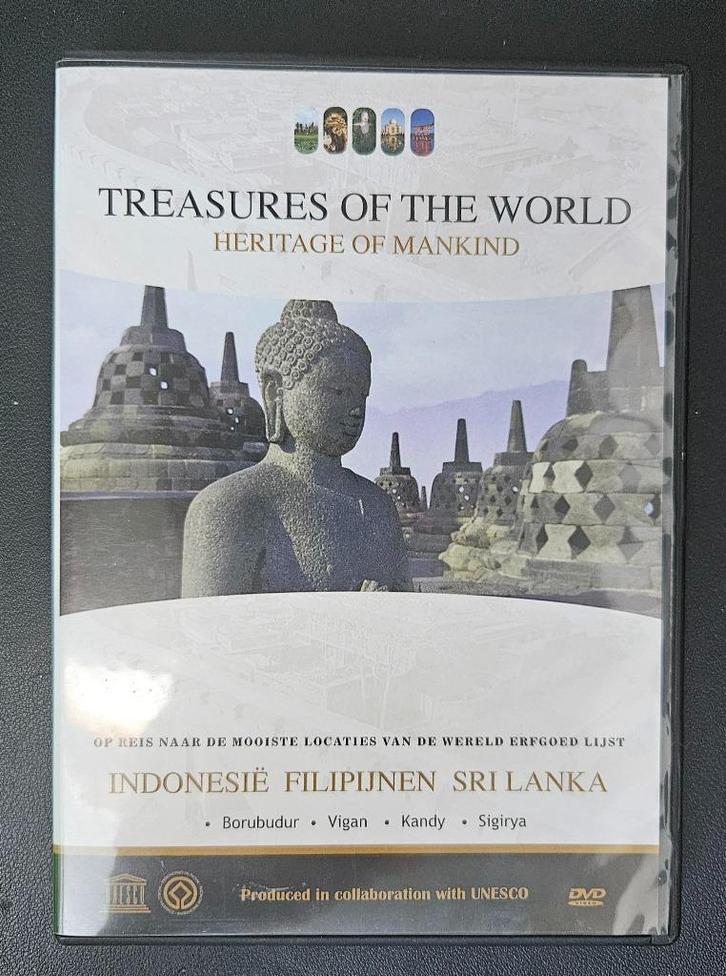 Treasures of the World Heritage of Mankind, Cd's en Dvd's, Dvd's | Documentaire en Educatief, Zo goed als nieuw, Kunst of Cultuur