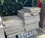 Gratis 60x60 tegels, Tuin en Terras, Tegels en Klinkers, Ophalen, Gebruikt, 10 m² of meer, Beton