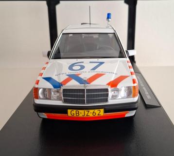 Mercedes Benz 190 W201 Rijkspolitie -- 1993 -- beschikbaar voor biedingen