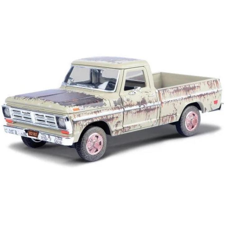 Ford F-100 PICK UP 1972 - WEATHERED TREASURES, Hobby en Vrije tijd, Modelauto's | 1:24, Nieuw, Auto, Motormax, Ophalen of Verzenden