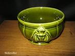 Niderviller schaaltje, schaal prachtig groen keramiek, pot, Keramiek, Ophalen of Verzenden, Effen, Schaal of Schalen
