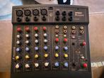 Soundcraft Spirit Notepad mixer helaas zonder netsnoer, Ophalen of Verzenden, Gebruikt, 5 tot 10 kanalen, Microfooningang