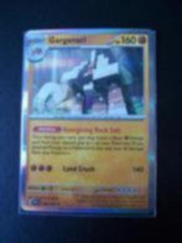 4781: Nieuwe Pokemonkaart Holo Rare GARGANACL HP 160 104/182 beschikbaar voor biedingen