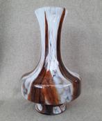 vintage Moretti vaas, mid-century design glas, Antiek en Kunst, Antiek | Vazen, Ophalen
