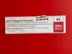 Bon 82 Almere Underground Horecaplein 20% korting, Drie personen of meer, Kortingsbon, Overige typen