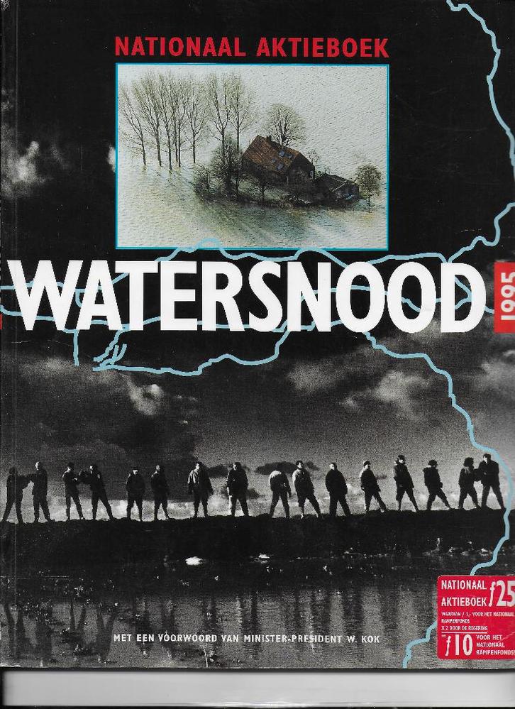 BO336 --- Boek - Watersnood 1995  1-1995, Boeken, Geschiedenis | Stad en Regio, Zo goed als nieuw, Ophalen of Verzenden