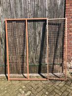 Stalen kenneldeur / poort / kennelpaneel, Ophalen, Hondenkennel, 100 cm of meer, 110 cm of meer